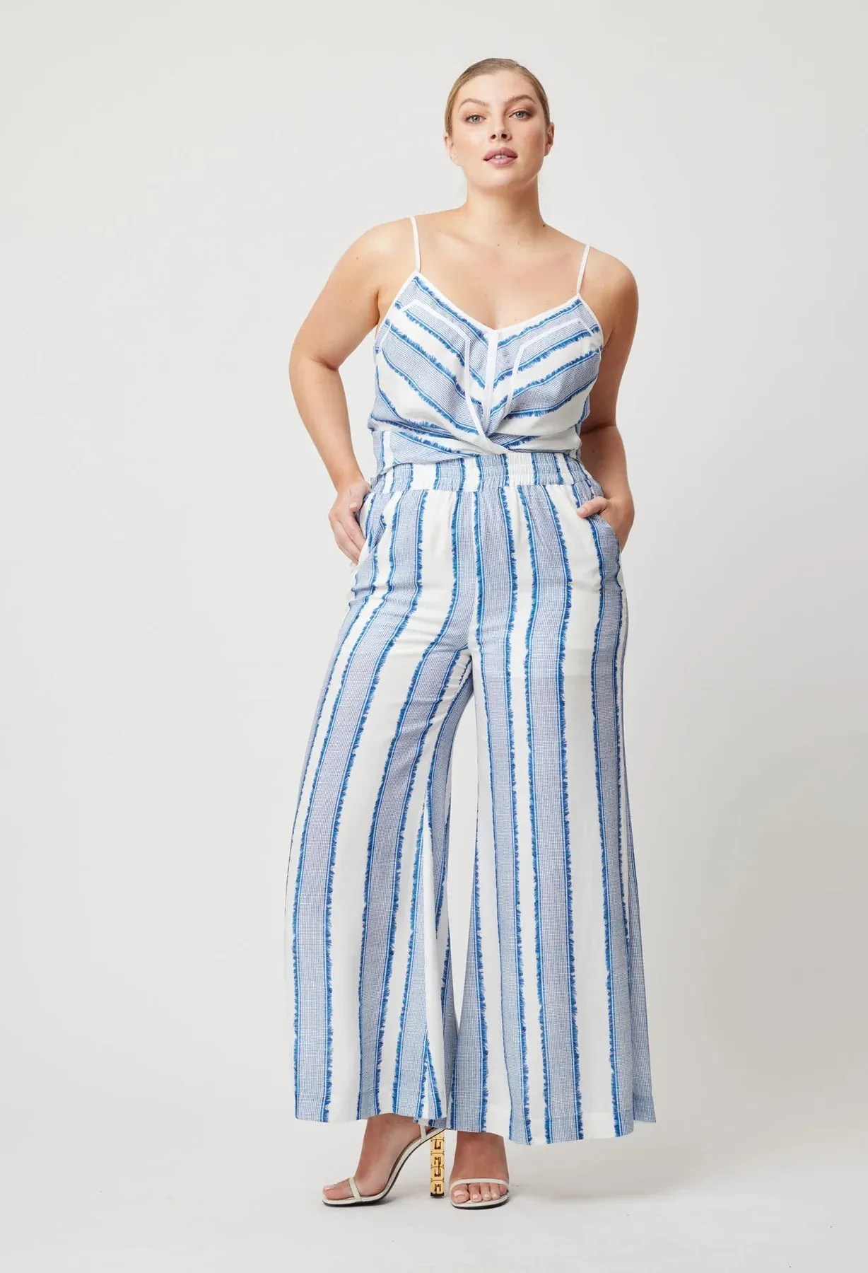 Positanto Viscose Pant │ Sorrento Stripe