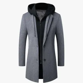 Removable Hooded Coat