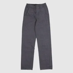 Samurai Jeans 15oz. Black Classic Wide Chino