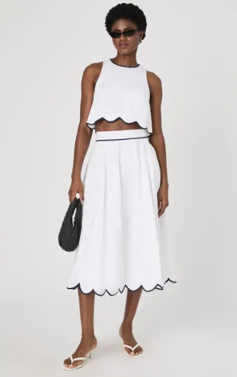 Scalloped Top