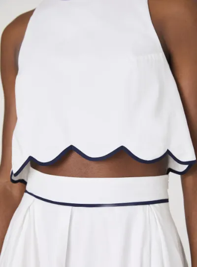 Scalloped Top