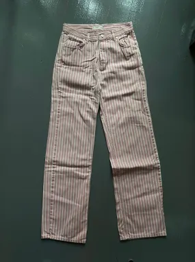 SC♡VS | RARE STRIPE DENIM PANTS