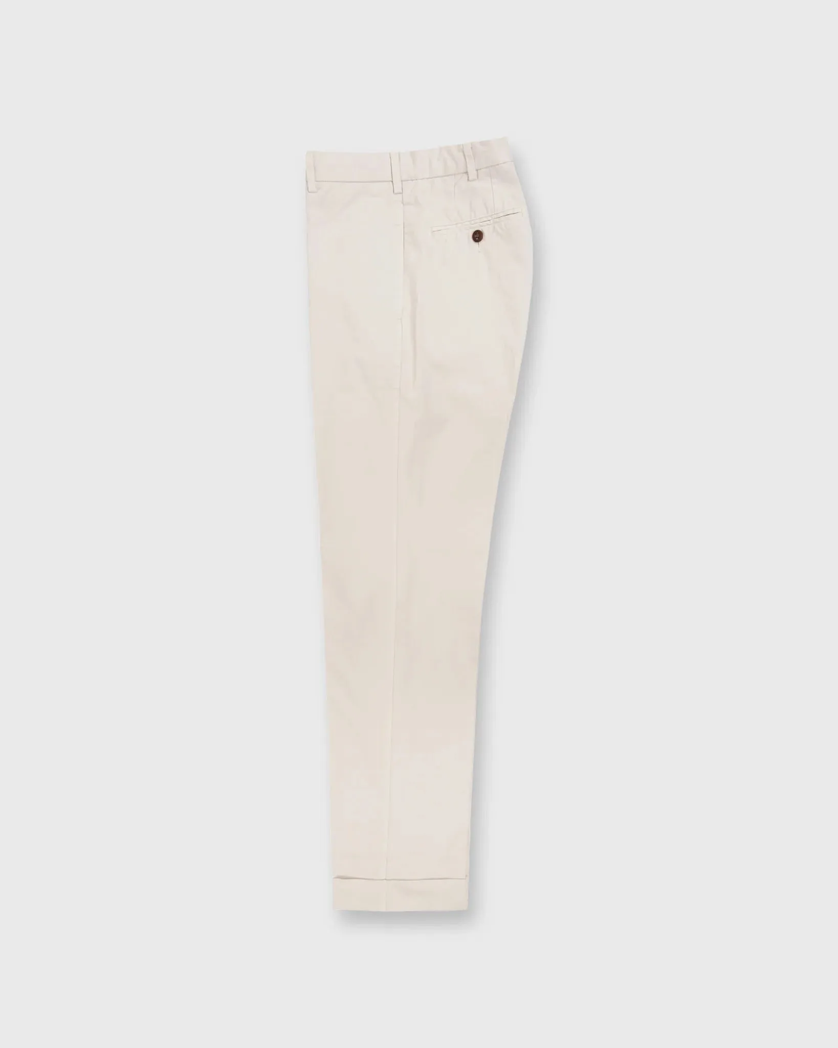 Sid Mashburn - Garment-Dyed Sport Trouser - Stone Lightweight Twill