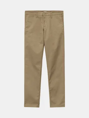 Sid Pants Leather Rinsed
