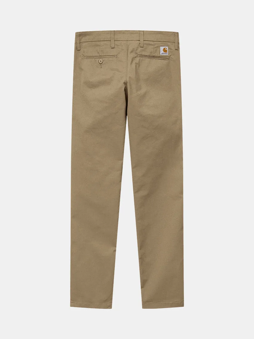 Sid Pants Leather Rinsed