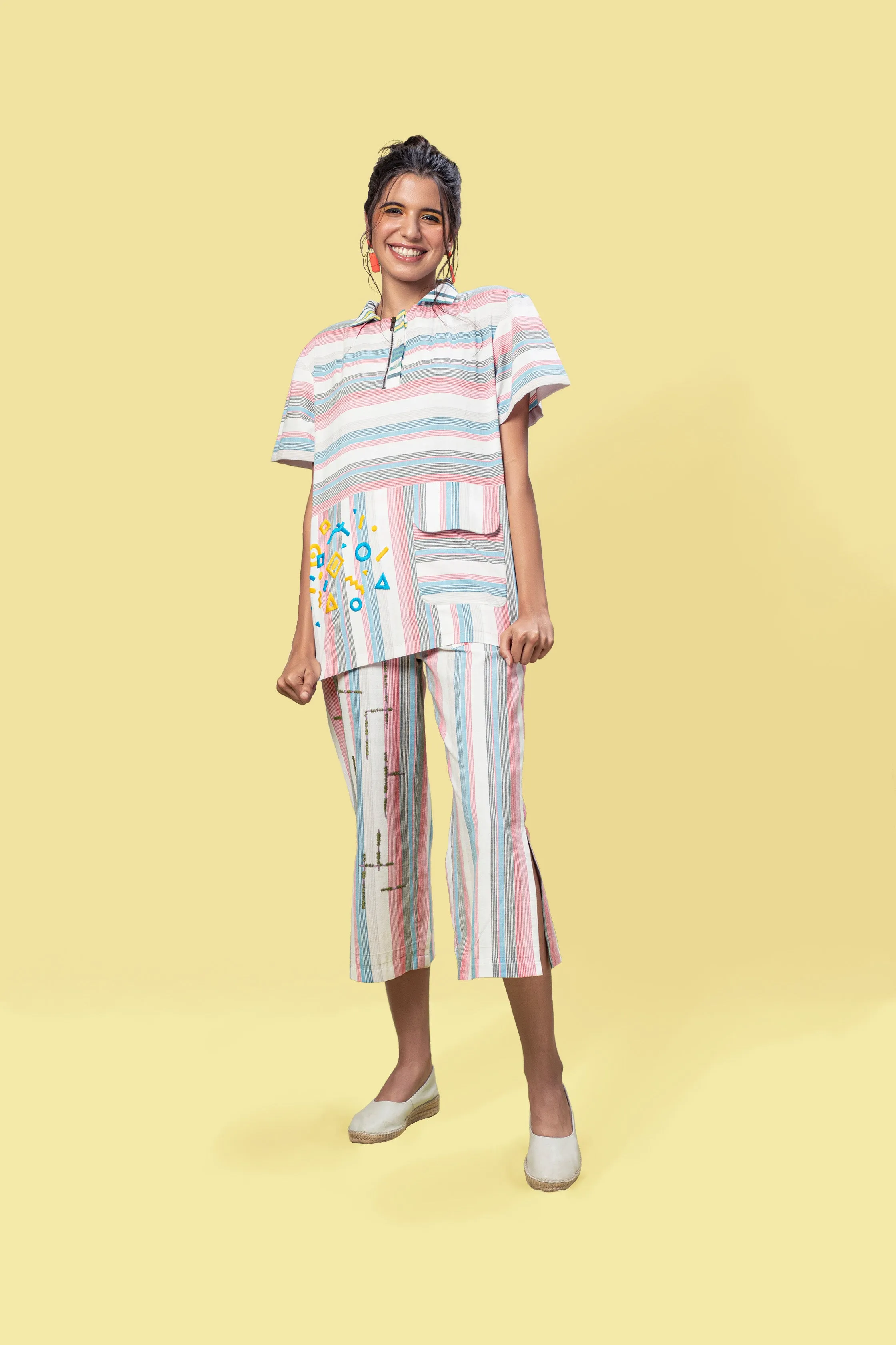Side Slit Culottes