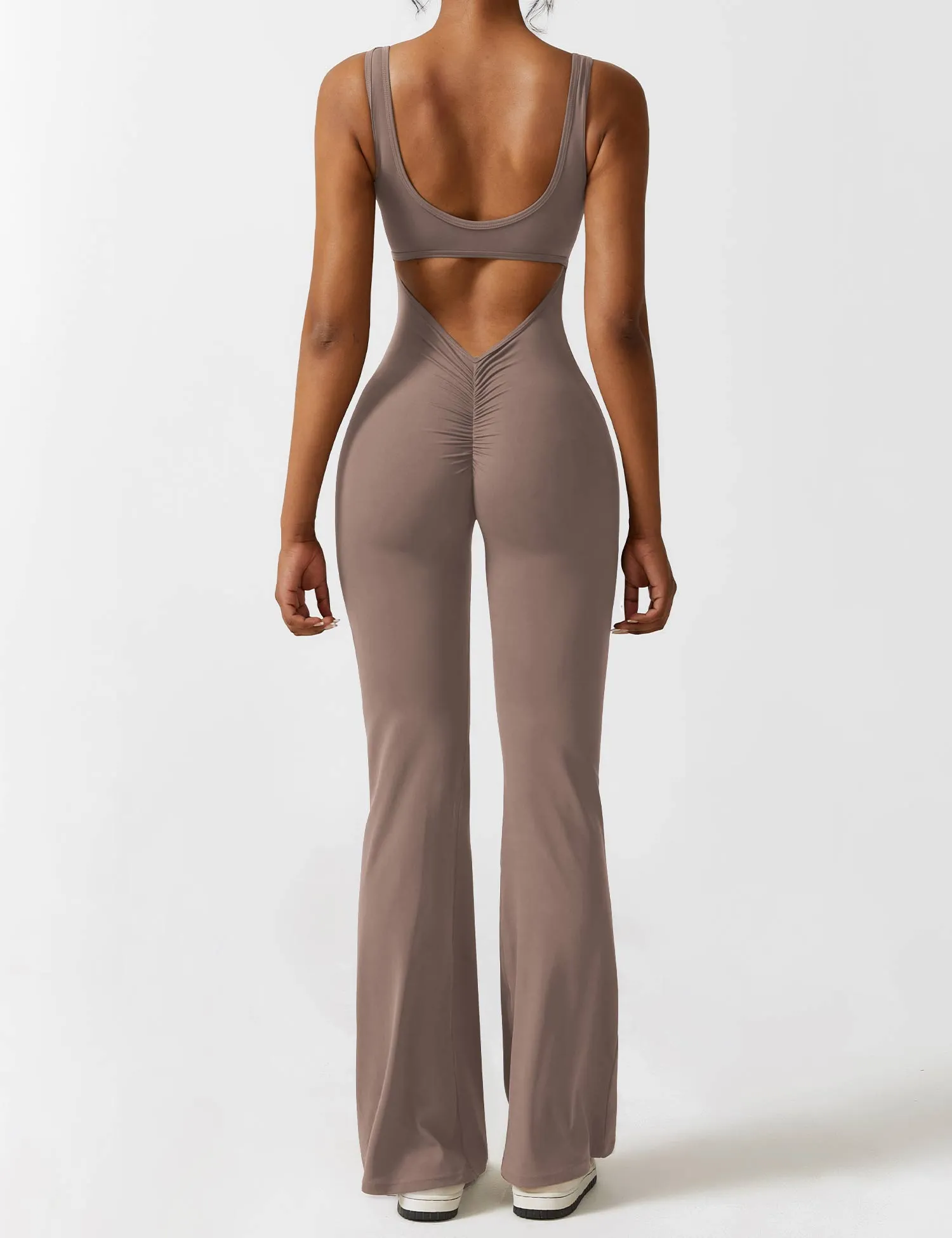 Sofia – Mühelos Eleganter Flare Jumpsuit