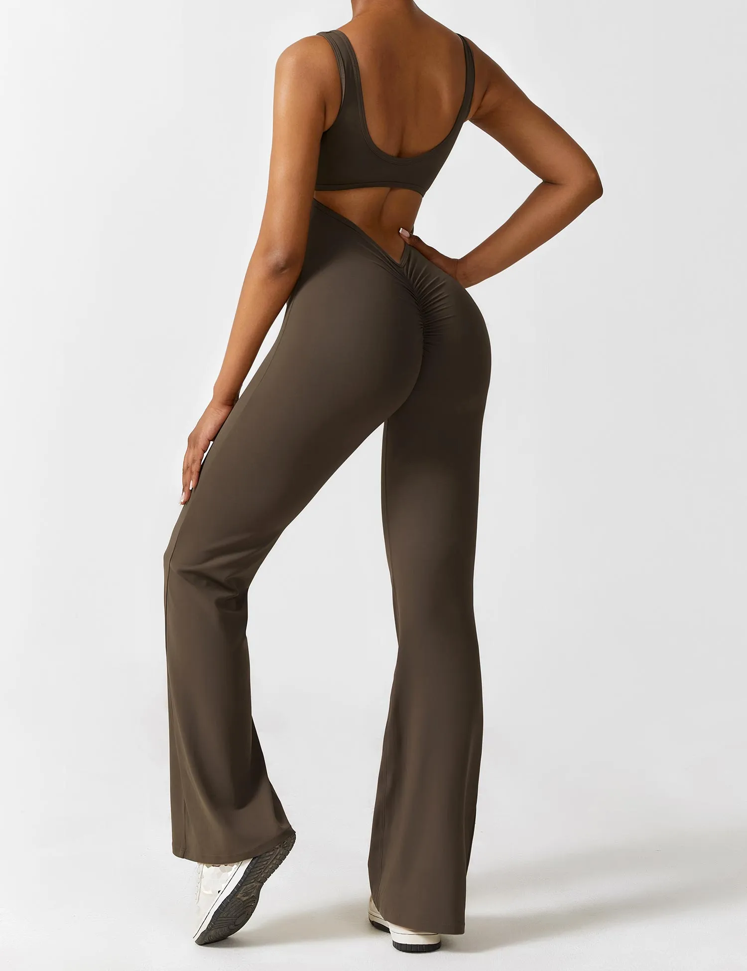 Sofia – Mühelos Eleganter Flare Jumpsuit
