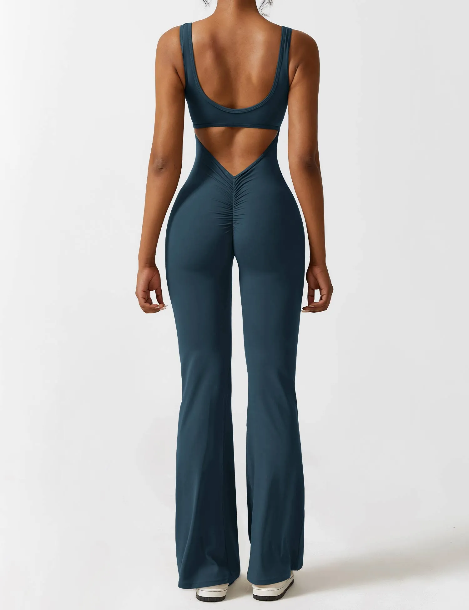 Sofia – Mühelos Eleganter Flare Jumpsuit