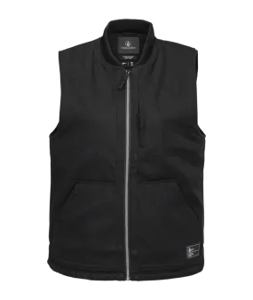 Stone Castine Gilet in Black