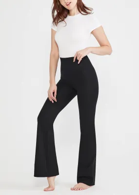 Susie Flare Shaping Legging - Cotton Stretch - Black