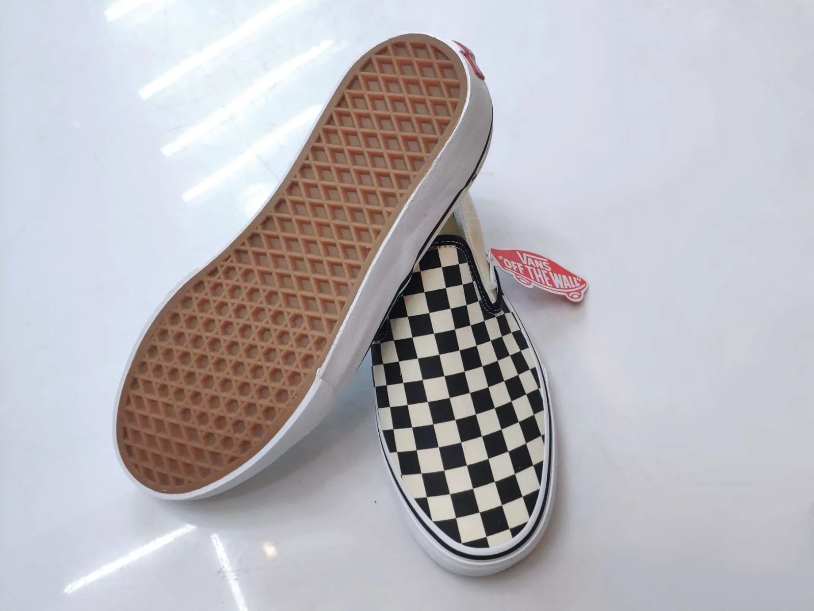 Tenis Vans Slip-On Classic Checker/Quadriculado 41 BR