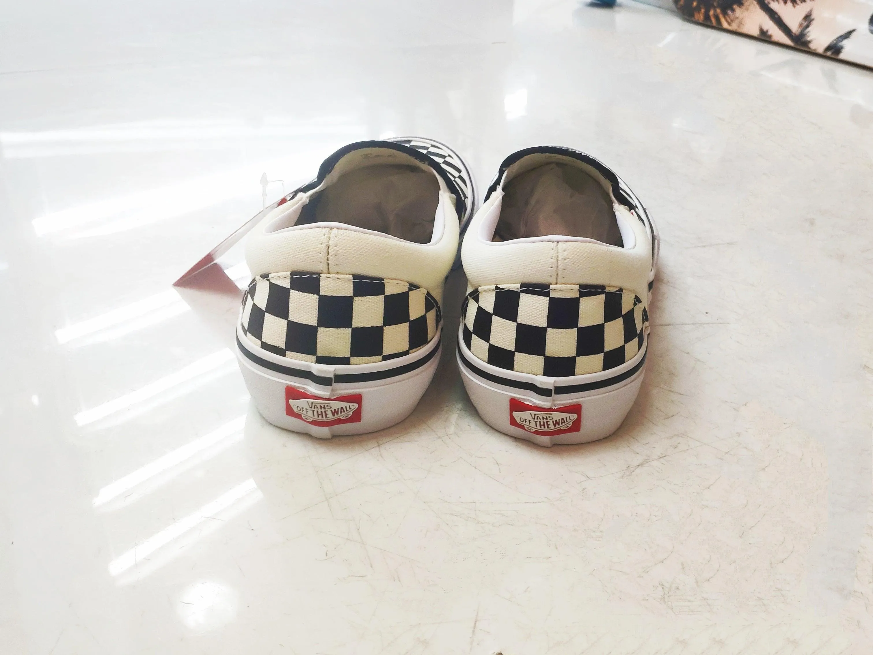 Tenis Vans Slip-On Classic Checker/Quadriculado 41 BR
