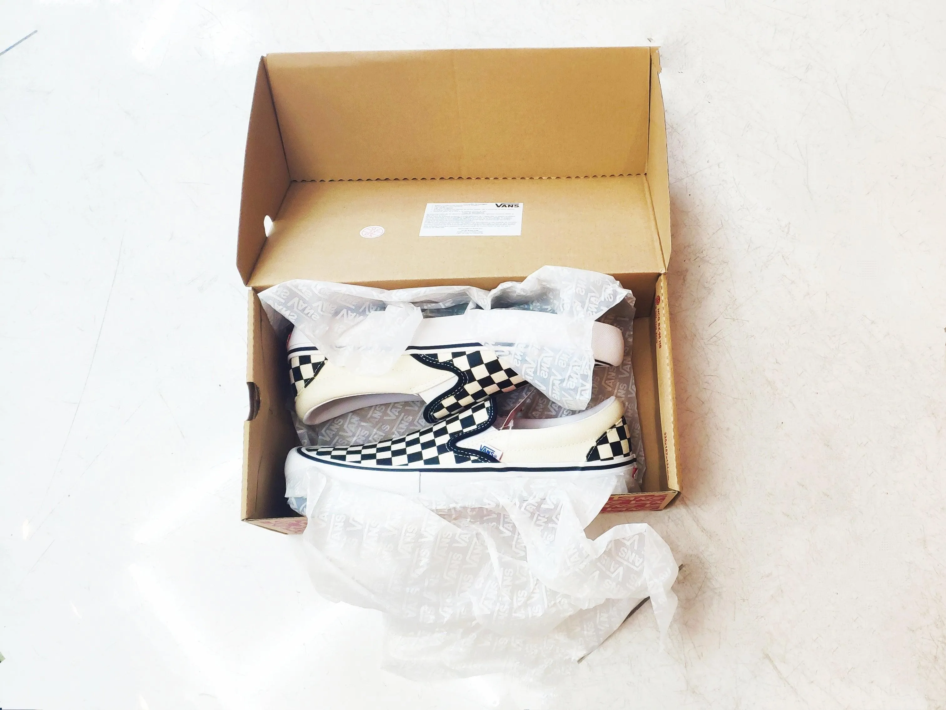 Tenis Vans Slip-On Classic Checker/Quadriculado 41 BR