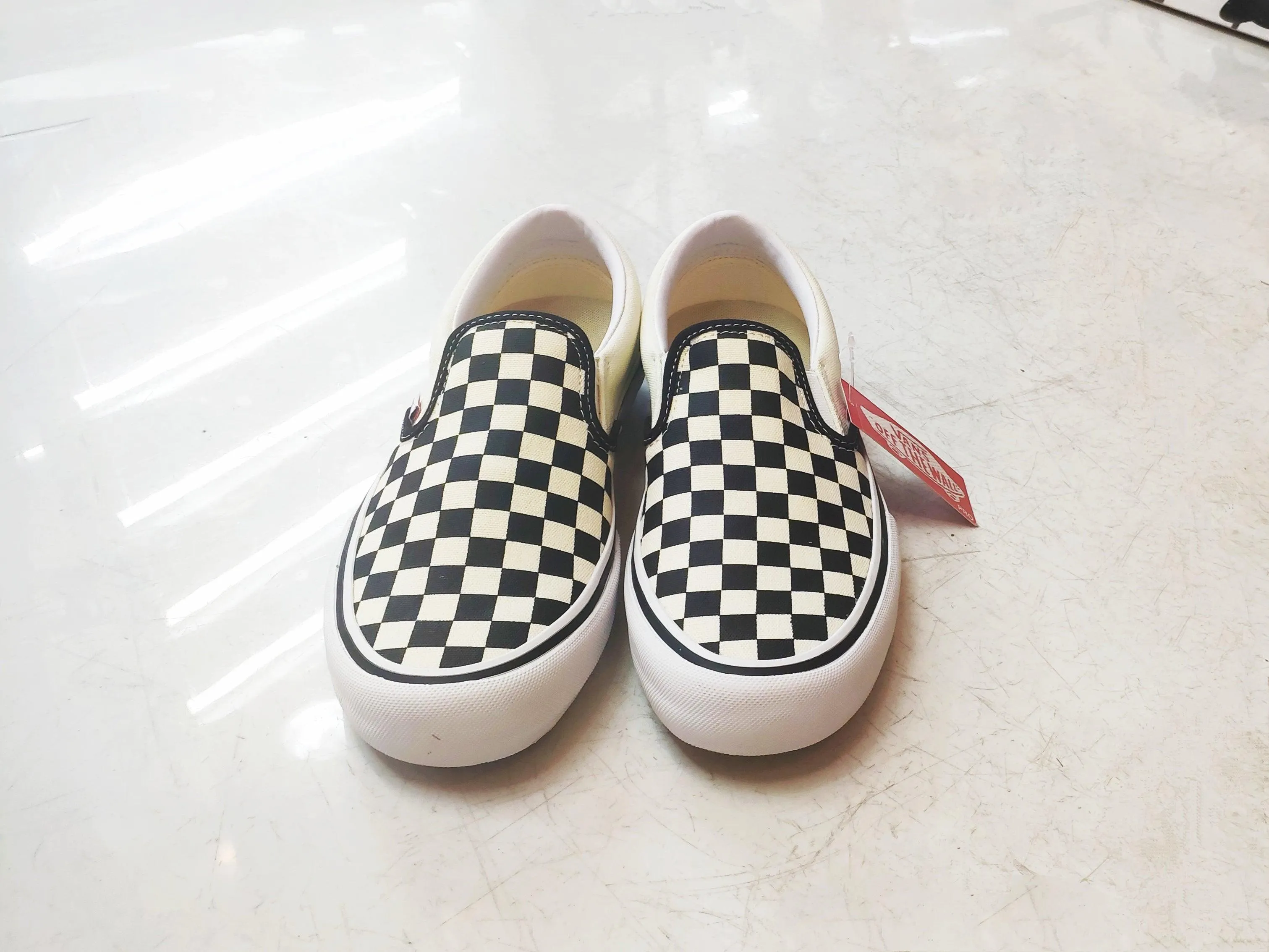 Tenis Vans Slip-On Classic Checker/Quadriculado 41 BR