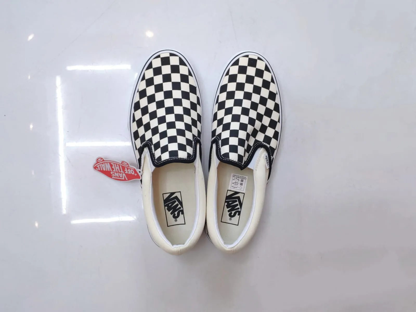 Tenis Vans Slip-On Classic Checker/Quadriculado 41 BR