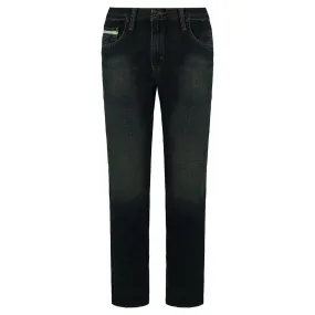 Vans Skinny Fit Low Rise Mens Dark Blue Jeans