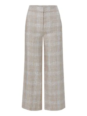 Veronica Beard Brixton Pant in Khaki Multi