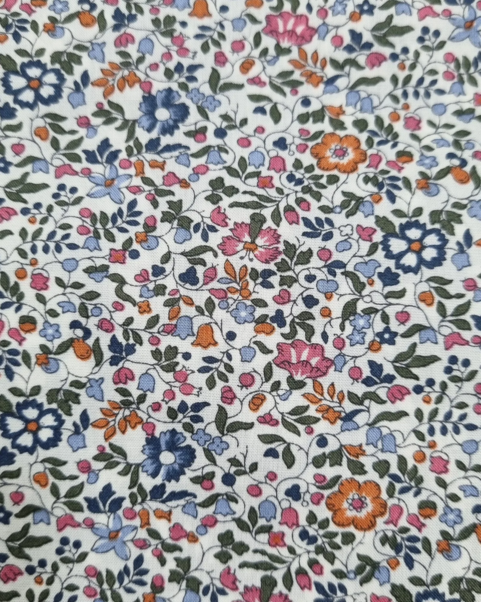 VINCENT & FRANKS W2303638021D MULTY LIBERTY PRINT SLIM SC SHIRT