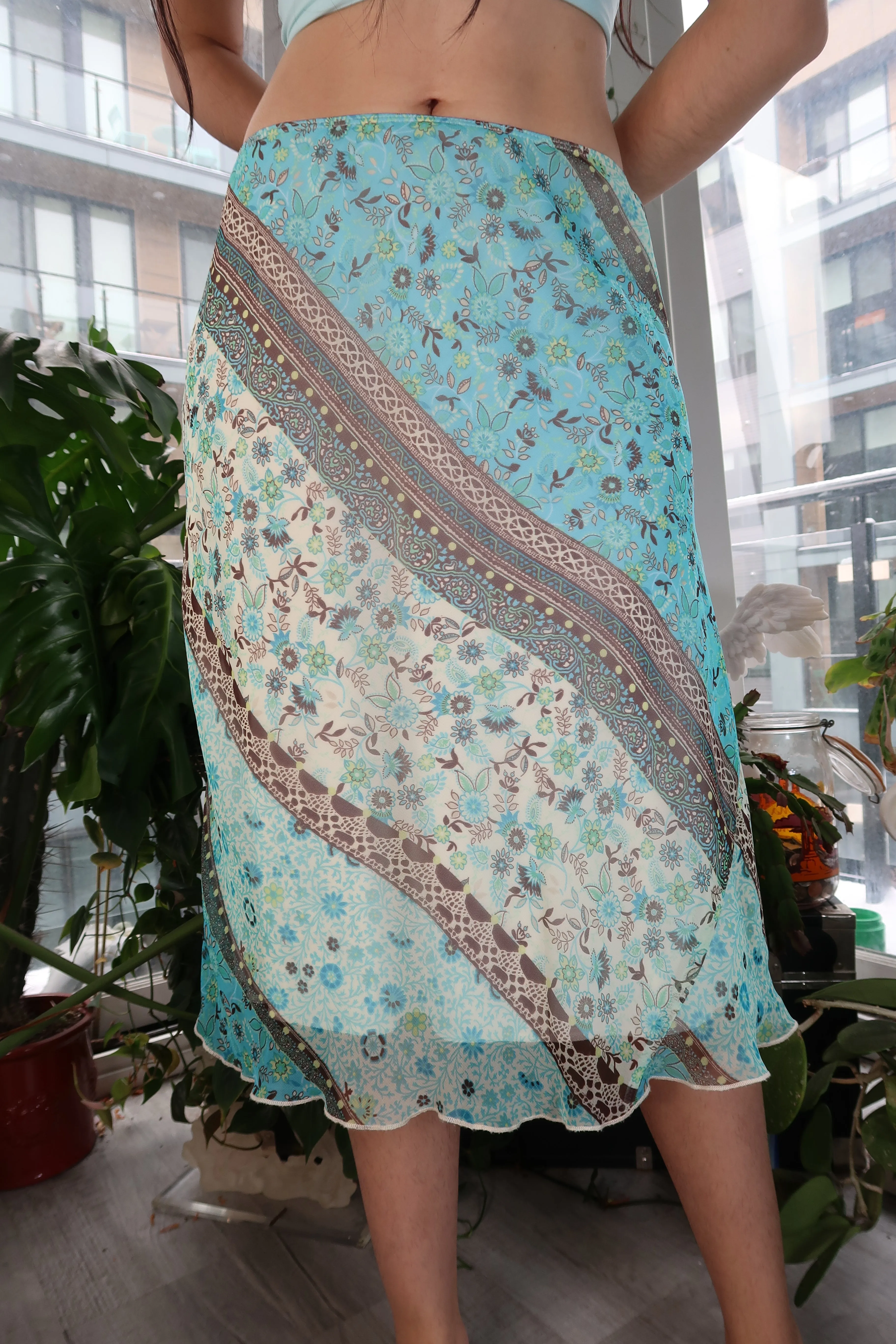 Vintage 2000s Paisley Skirt