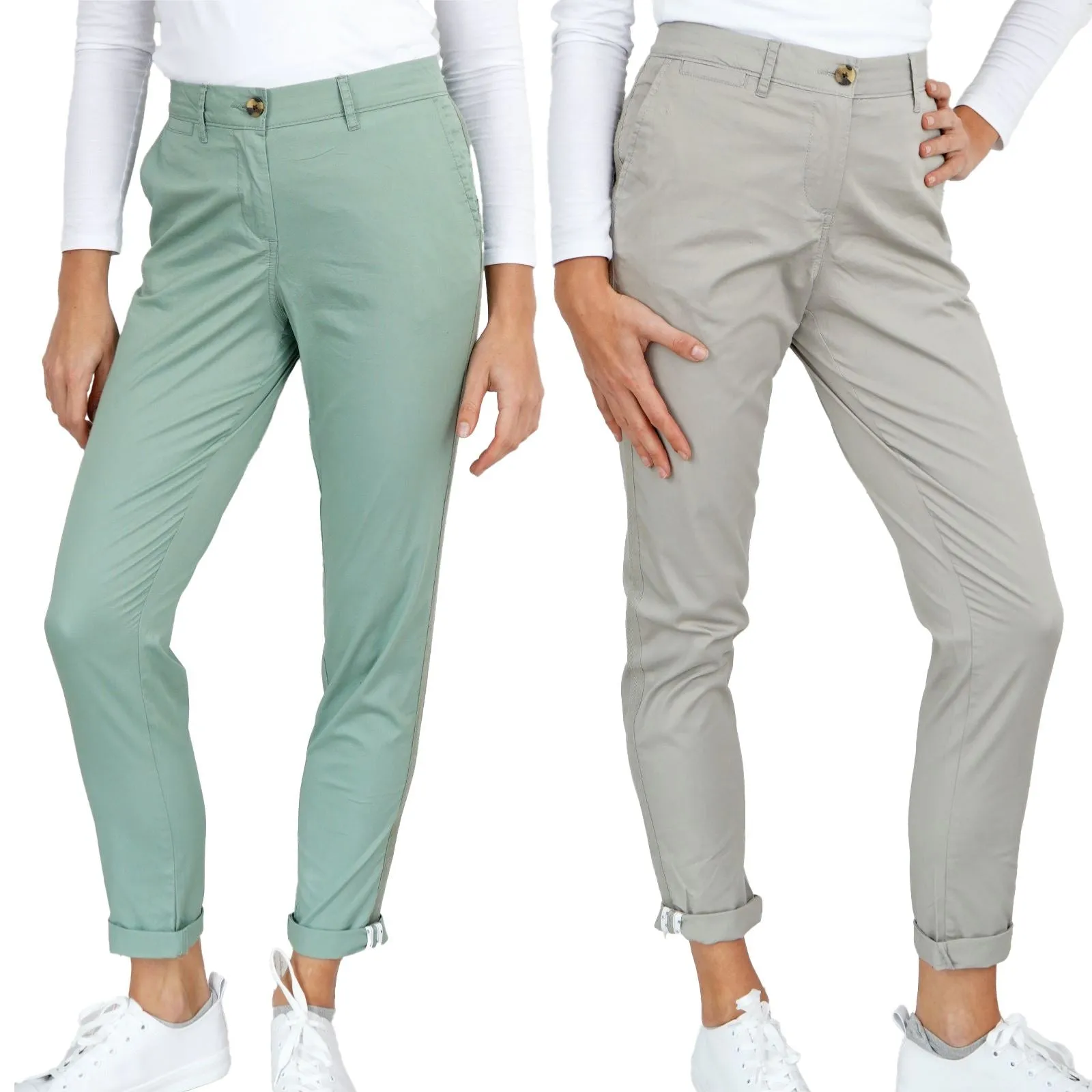 White Stuff Paperweight Lightweight Cotton Chino Grey