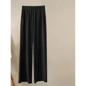 Women's Silk Ankle Length Summer Pants