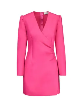 Wrap-Front Dress