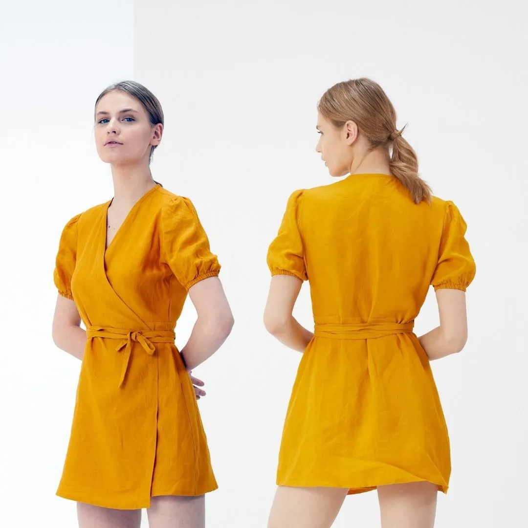 Wrap Linen Tunic