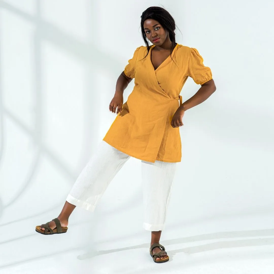 Wrap Linen Tunic