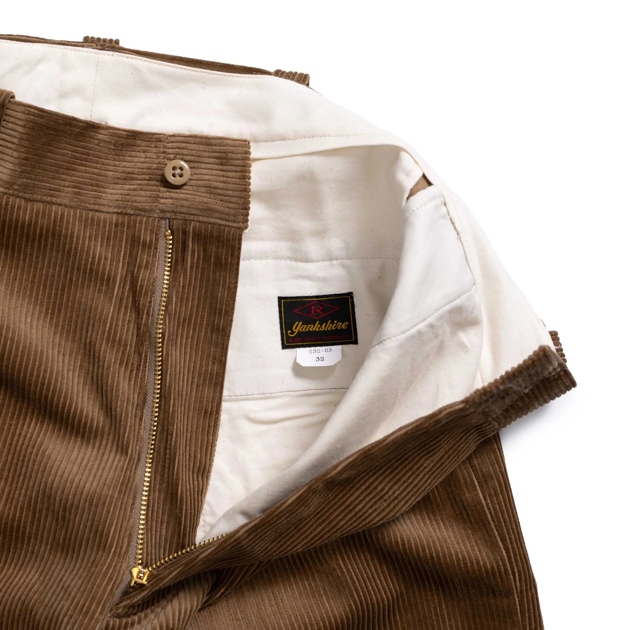 Yankshire 1963 Trousers German Cords L. Brown